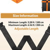 Adjustable Suitcase Straps with Bright Neon Colors – Secure & Easy to Spot