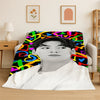 K-Pop BTS Jeon Jungkook Flannel Throw Blanket