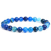 Armband aus Natursteinperlen