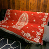Virgin Mary Tapestry Throw Blanket