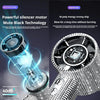 Portable Rechargeable Handheld Fan with Digital Display