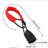 Universal Steering Wheel and Seat Belt Anti-Theft Lock with 2 Keys