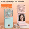 Portable Folding Neck Fan with Digital Display