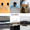 Complete Cable Management Kit with Adhesive Clips and Ties