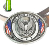 Decorative Flag Eagle Beer Belt Buckle