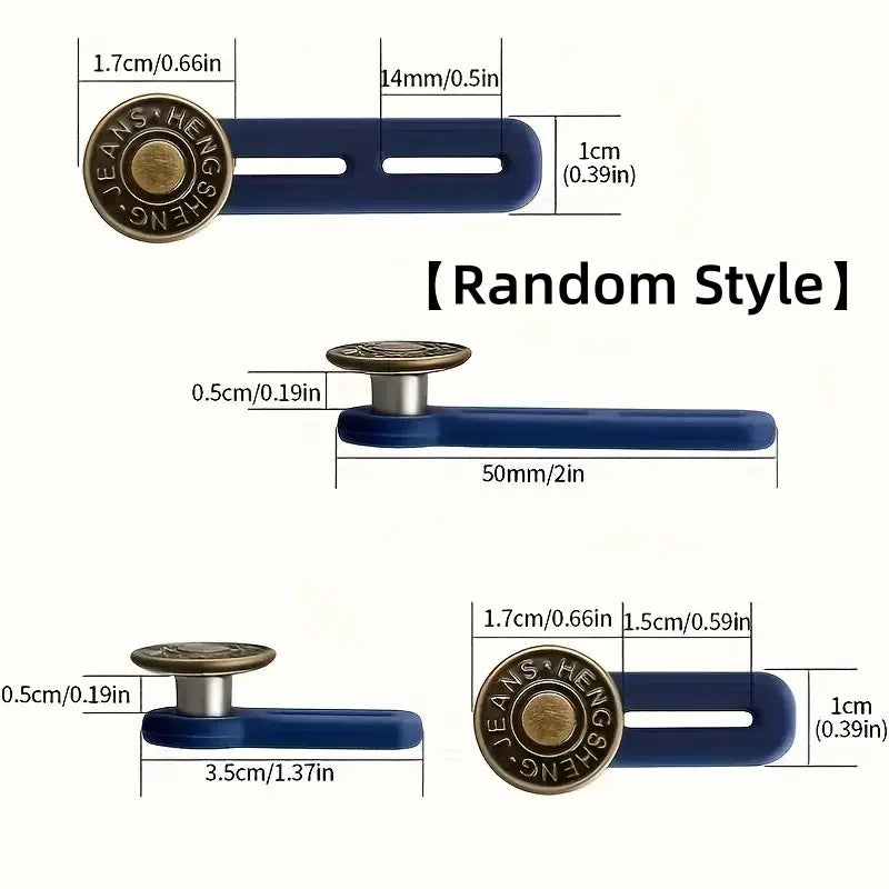 Adjustable Waistband Extender Buttons (4-Pack)