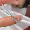 Initial Letter Pendant Necklace