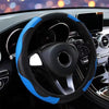 Funda para Volante de PU Resistente al Deslizamiento y Transpirable