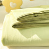 Organic Cotton Percale Bed Sheet Set with Pillowcases