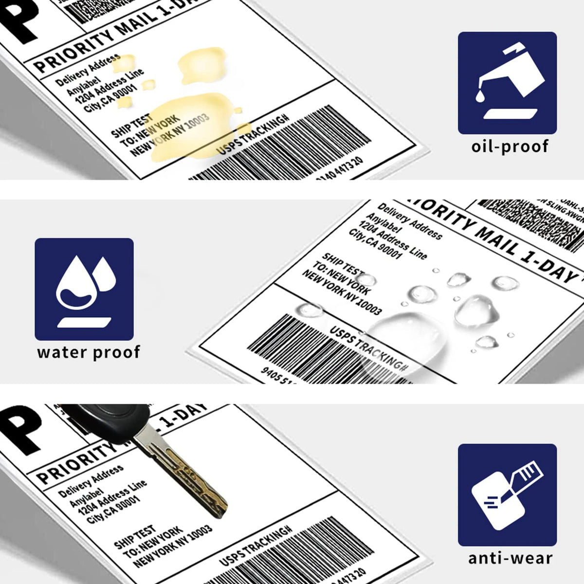 4x6 Inch Thermal Label Paper for Shipping and Barcode Printing