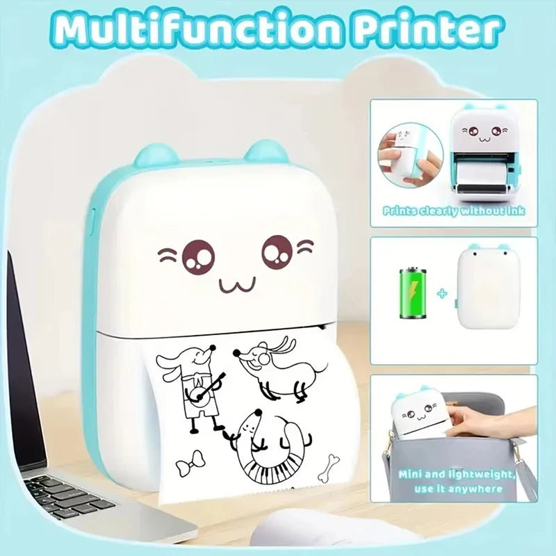Mini Tragbarer Bluetooth-Thermodrucker