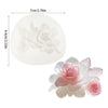 5-Piece Silicone Rose Mold Set for Polymer Clay, Soap & Candle Making
