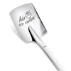 Cuillère à glace en acier inoxydable gravée - Cadeau