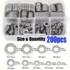 Stainless Steel Flat Washers Assortment Kit