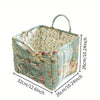 Floral Storage Bins with Handles