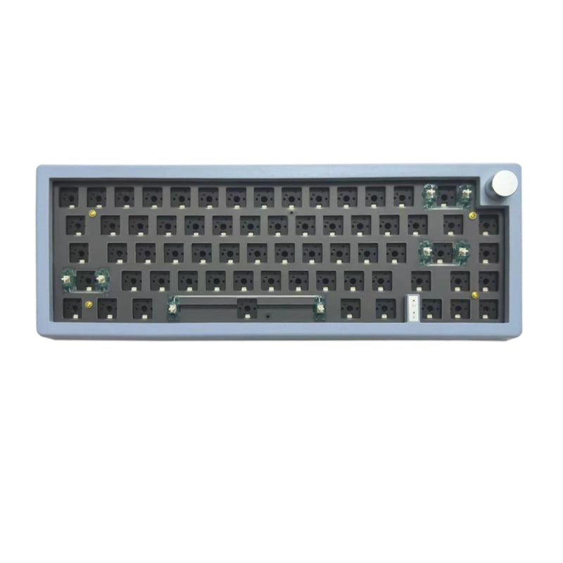 67-Key Hot-Swappable Mechanical Keyboard with RGB and Volume Knob