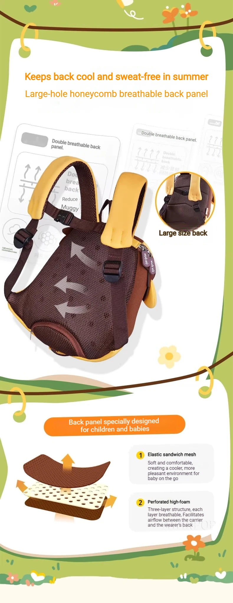 Kids Anti-Lost Backpack with Safety Leash