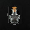 Mini Cork Stopper Glass Bottles for DIY Crafts & Decor