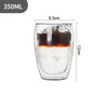 Mug en verre à double paroi isolant