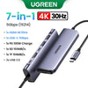 7-in-1 USB-C Hub with 4K HDMI, Gigabit Ethernet, and 100W Power Delivery