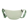 Nylon Crescent Crossbody Bag for Women
