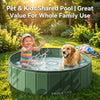 Foldable Anti-Scratch Pet Bath Tub with Quick Drain