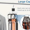 360° Rotating Multi-Hook Closet Organizer for Belts, Scarves, and Ties