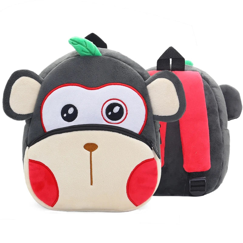 Adorable Animal Plush Backpack for Toddlers