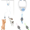 Automatic Fluttering Cat Toy with USB Rechargeable Battery