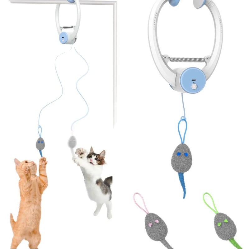 Automatic Fluttering Cat Toy with USB Rechargeable Battery