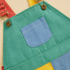 Baby Summer Sleeveless Overall Romper with Pockets