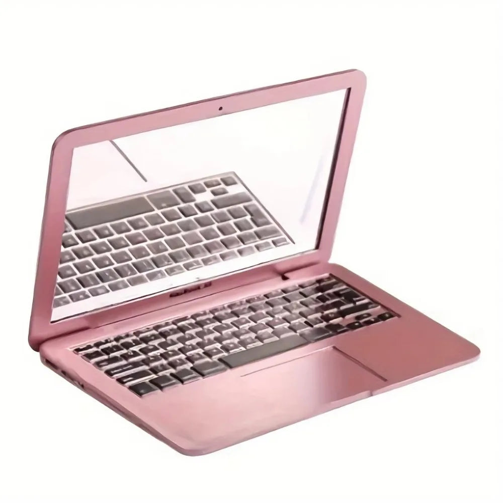 Foldable Laptop-Shaped Compact Mirror