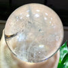 Natural Clear White Crystal Quartz Sphere