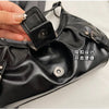 Y2K Retro Pleated Hobo Shoulder Bag