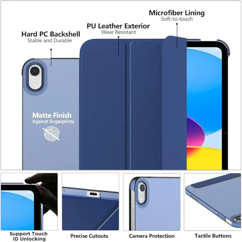 Slim Stand Case for iPad with Auto Wake/Sleep