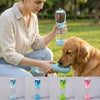 3-in-1 Portable Dog Water Dispenser with Food Container & Waste Bag Holder