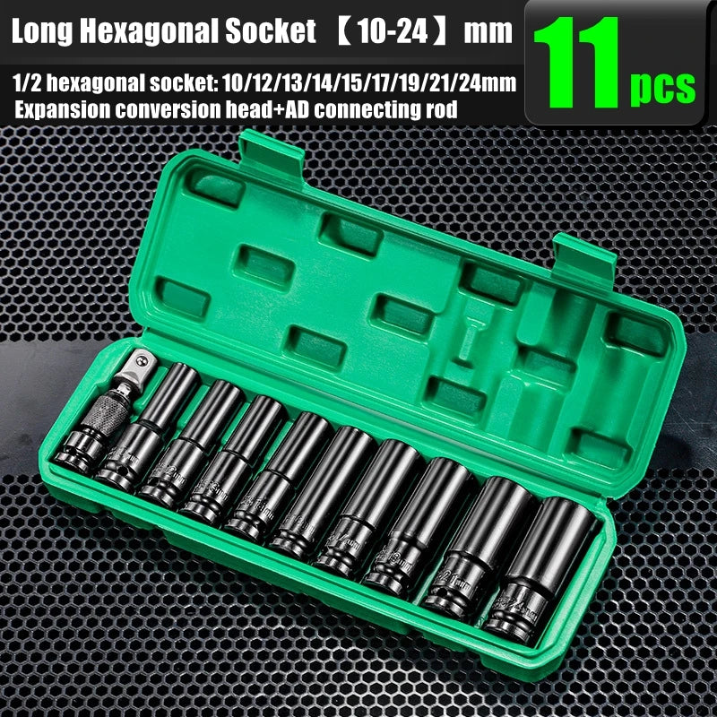 1/2-Inch Drive Impact Socket Set