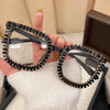 Rhinestone-Embellished Gradient Sunglasses