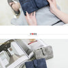Compact Frosted Tri-Fold Wallet for Women