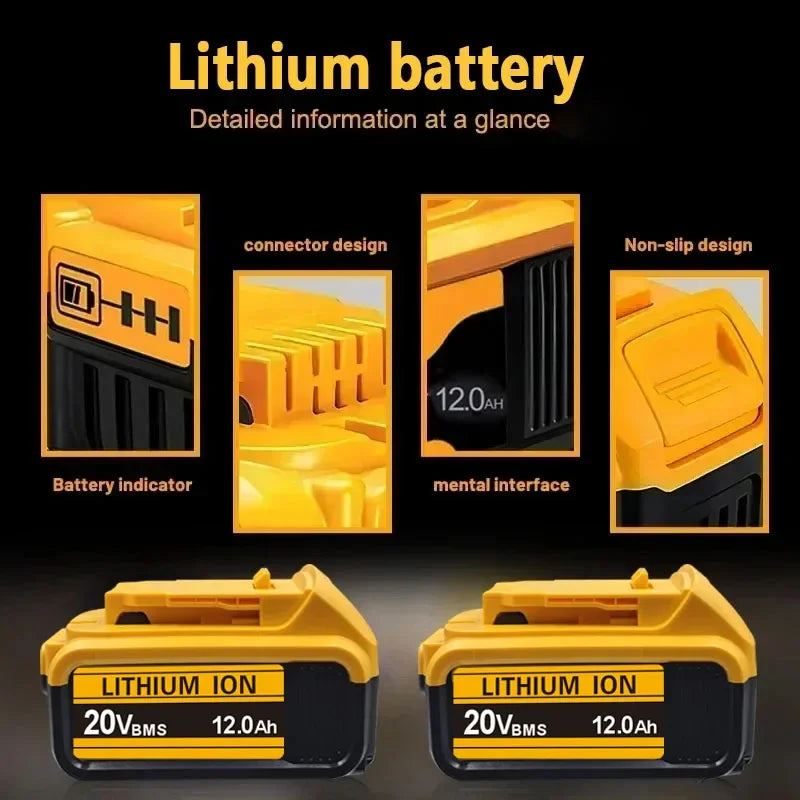 Batterie Lithium-Ion 20V MAX pour outils électriques DeWalt