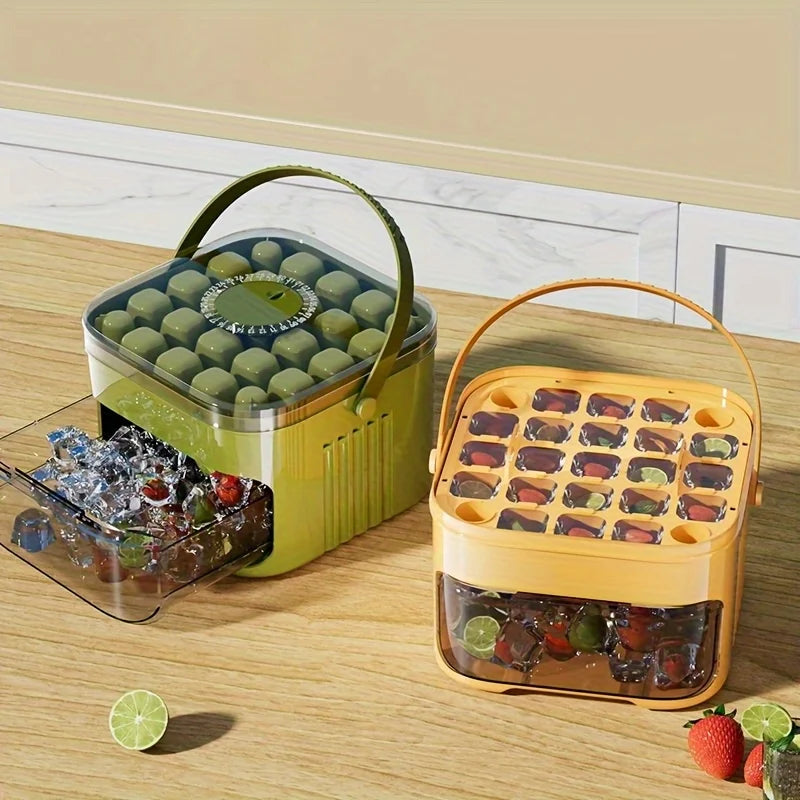 Handheld Ice Cube Mold Set