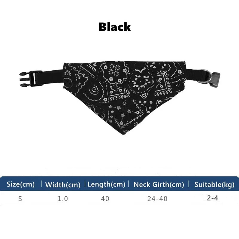 Collar Bandana Ajustable para Mascotas