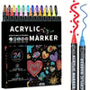 Dual-Tip Acrylic Paint Pens
