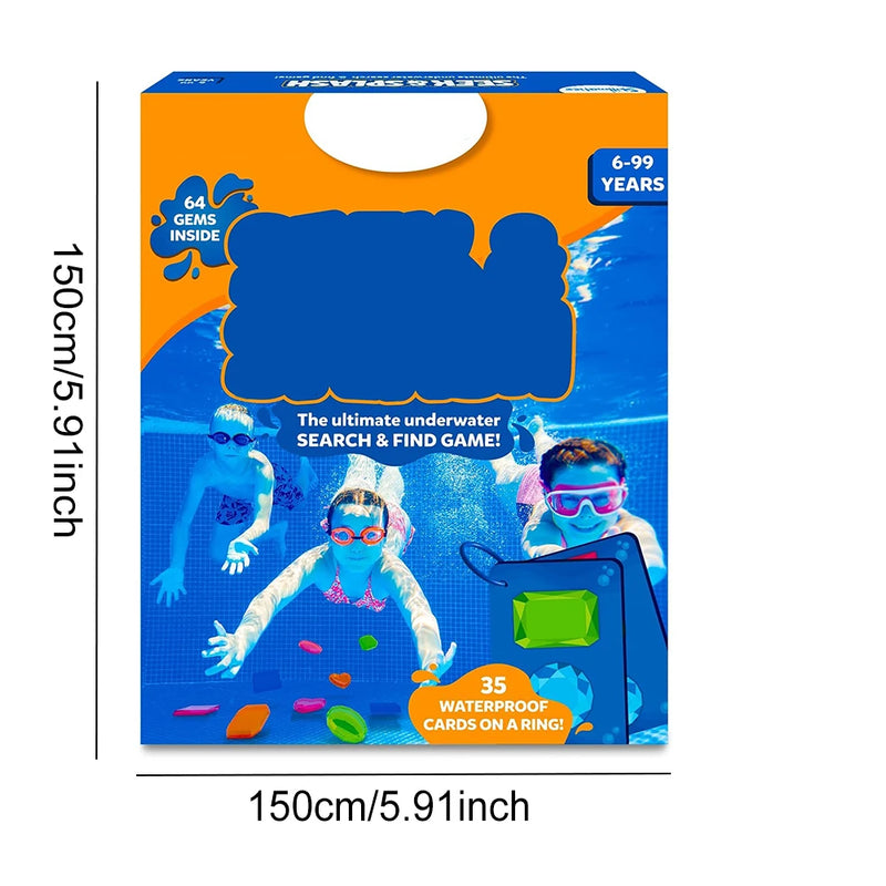 Underwater Gem Hunt Pool Game Set