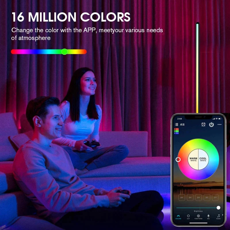 Smart RGB-Eckenstehlampe mit Musiksync