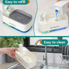 3-in-1 Kitchen Soap Dispenser Set with Sponge Holder
