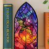 Acrylic Rose Gothic Arch Bookend for Bookshelf Decor