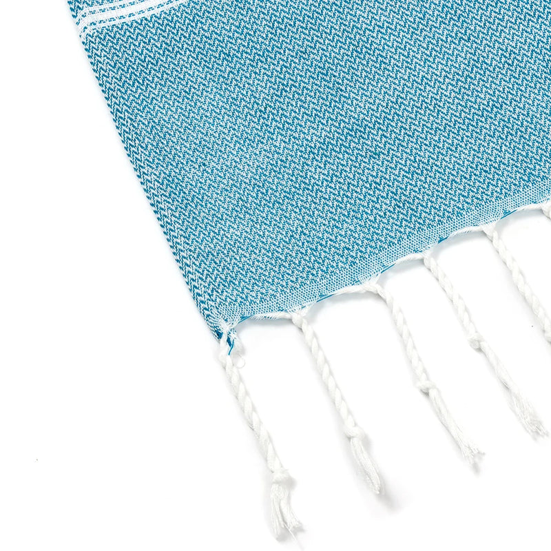 Classic Striped Cotton Beach Towel