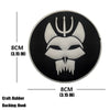 Embroidered Tactical Patch with Hook and Loop Backing