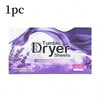 Purple tumble dryer sheets with lavender fragrance and 40 sheets